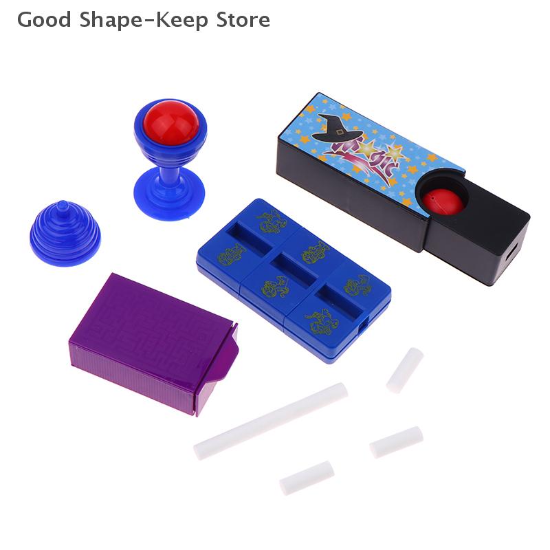 1Pc Funny Gadgets Kid Toys New Unique Toy Magic Show Changeable Magic Box Puzzle Interaction Close-Up Magic Props Tricks Classic