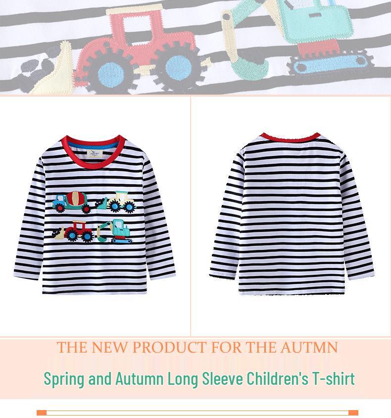 Autumn Long-sleeve Boys' T-Shirts Toddler & Kids Tops