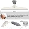 10 Inch Squeegee for Shower Glass Silicone 100% Streak-Free Glass Cleaner with Suction Hook Window Squeegee Home Mirrors