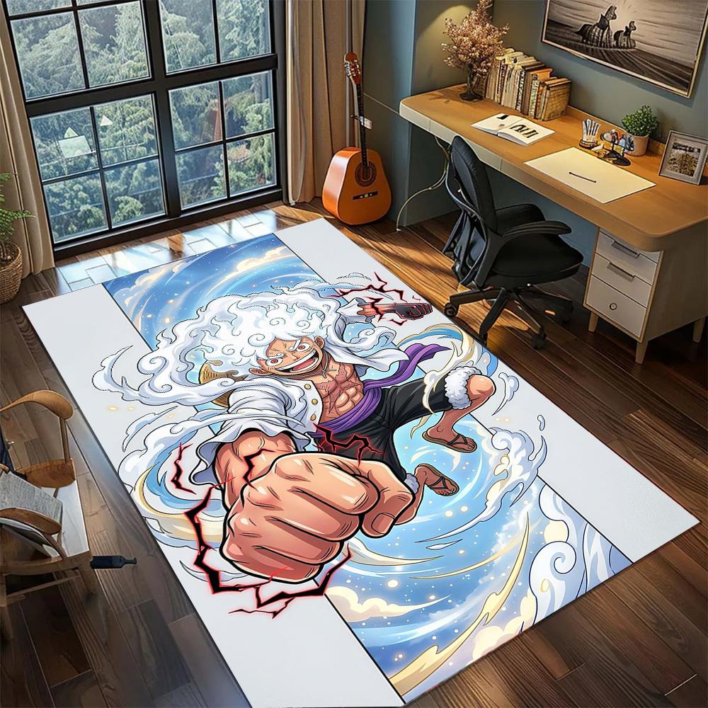 Luffy Home Functional Carpet Rug, Non Slip Washable Large Area Floor Mat Gamer Bedroom Decor.-TING