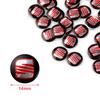 2/5/10pcs Car Key Emblem Badge Stickers Auto Control Key Logo Decals Accessories For Seat Cupra FR Racing Ibiza Leon Ateca Exeo