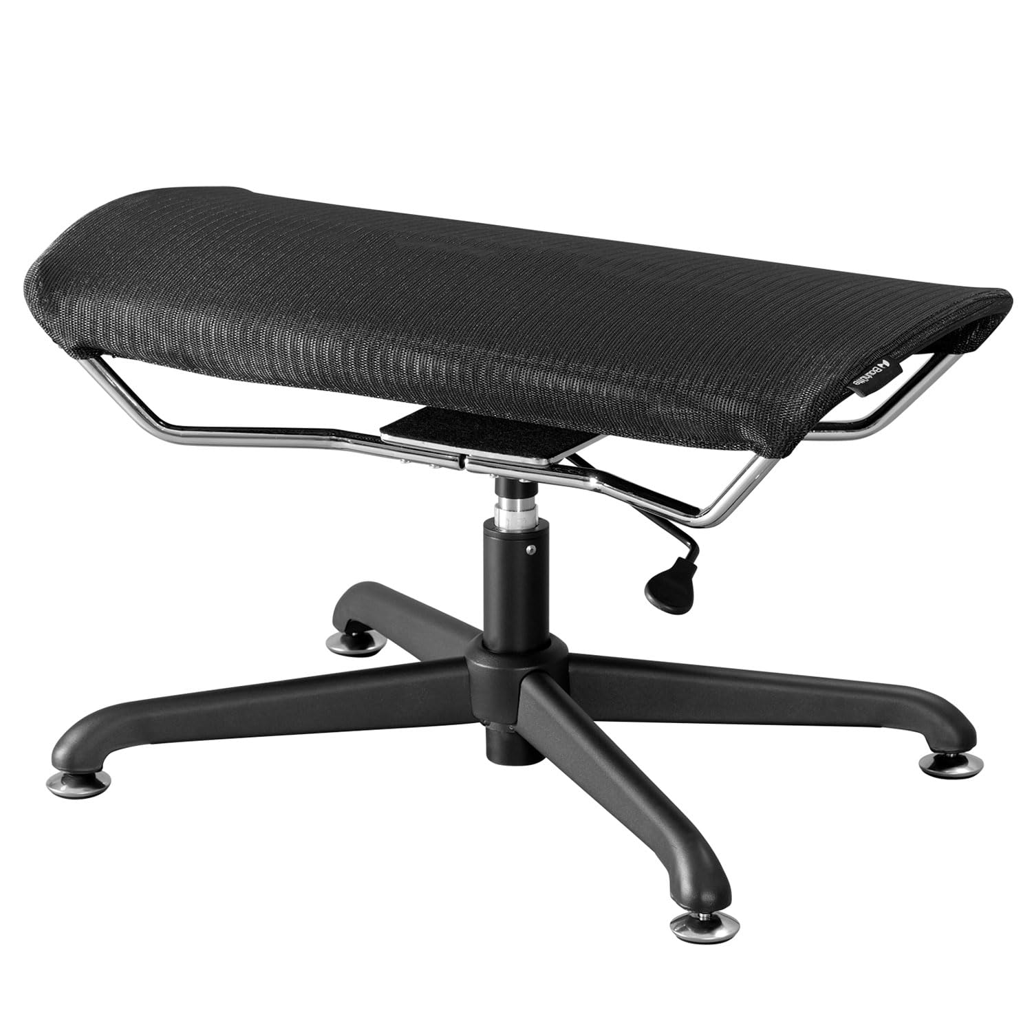 

Bauhutte Игровой пуф Широкий сетчатый дизайн с вентилируемым широким размером для подставки для ног для офиса и игр M, Ноги, Растяжка, Стулья, Под стол чёрный