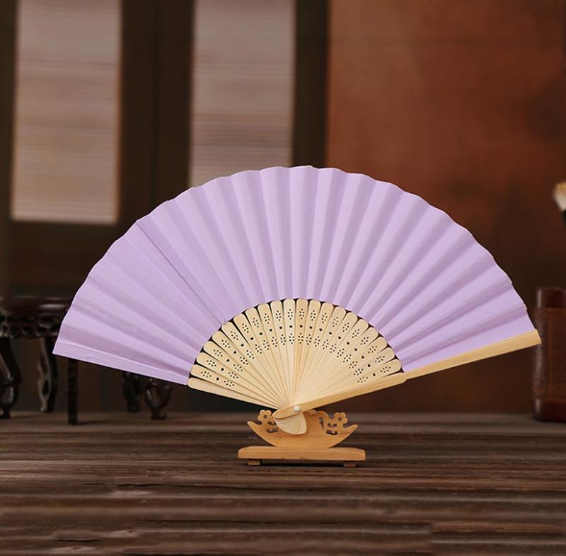 

Цветной складной веер, детский веер для рисования, сделай сам, цветная проросшая веерная лапша ручной работы светло-фиолетовый