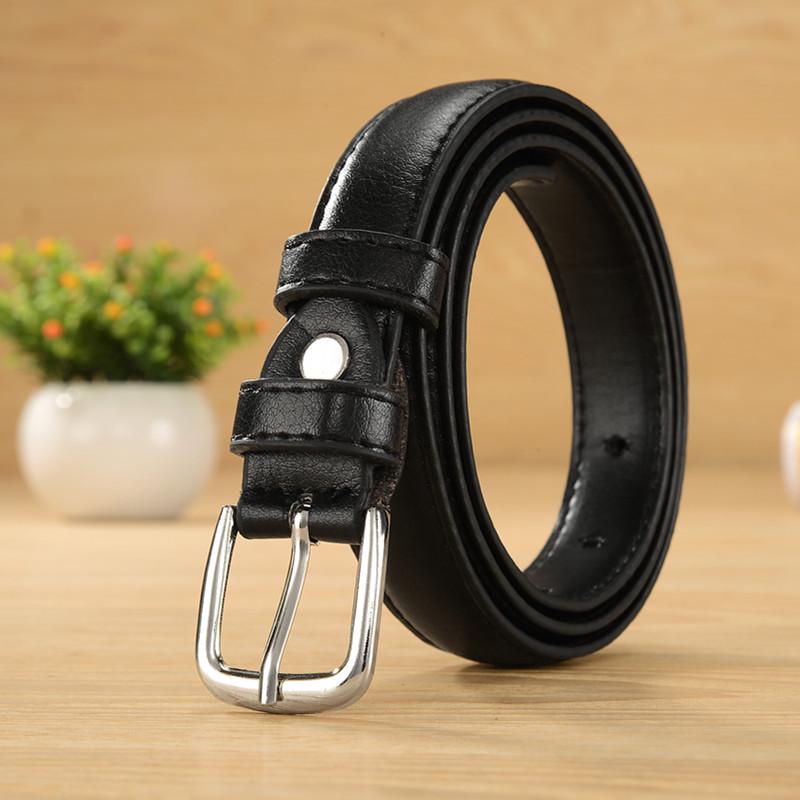 

Retro Korean-Style PU Pin Buckle Waist Chain Belt for Women 110 cm чорний