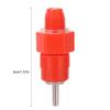 100Pcs Automatic Chicken Water Nipple Drinker Feeders Stainless Steel Plastic Poultry Water Nipple for Chicken Goose Small Hens