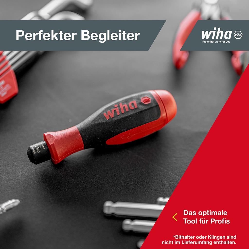 wiha 292 Easy Torque Torque Driver, 1.1 Nm, 292ET1.1