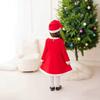 Girls Christmas Dress Girls Gold Velvet High-end Princess Dress Christmas COS Costume