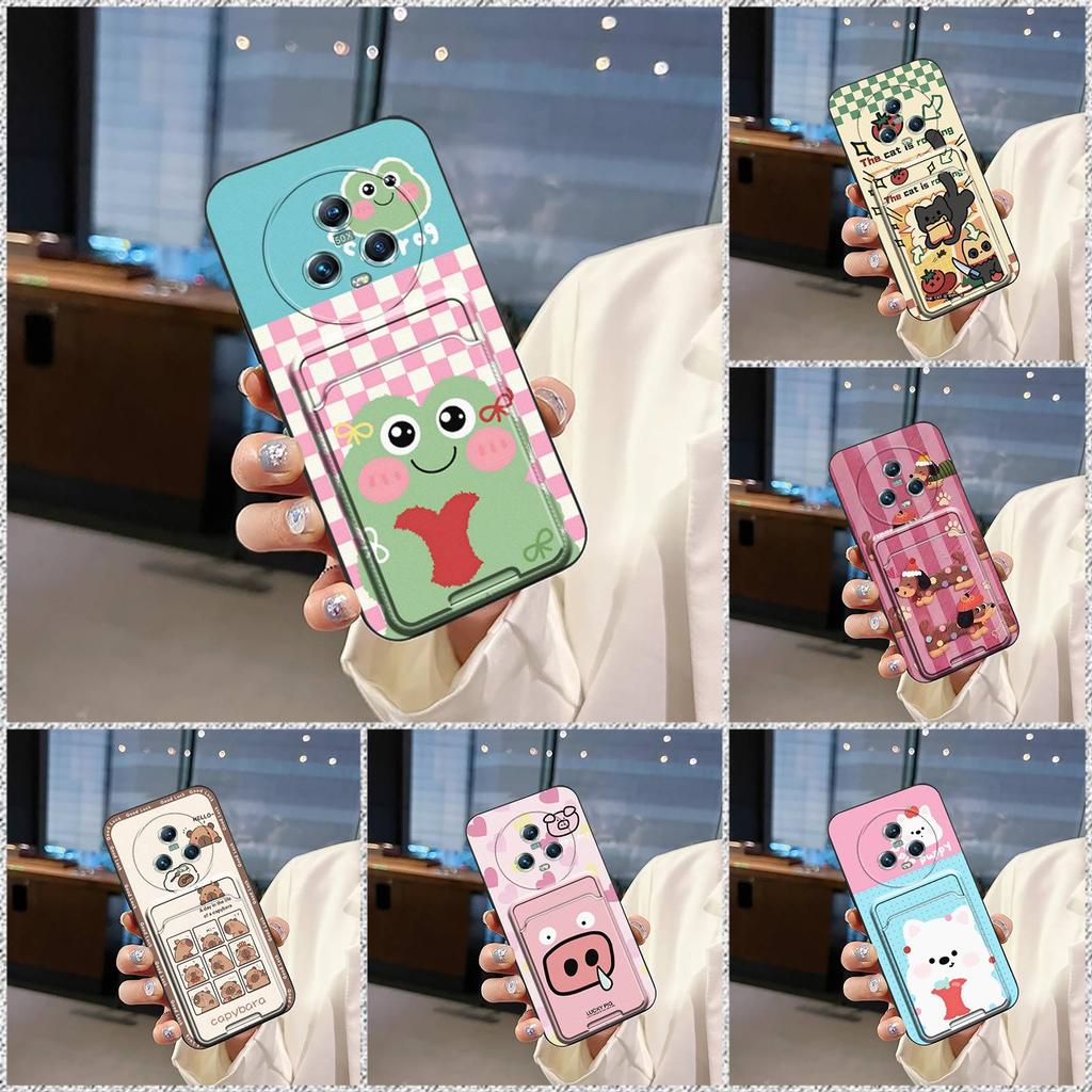 Fashion Design Durable Phone Case For Honor Magic5 Protective Cartoon Anti-dust Dirt-resistant Silicone Soft Case TPU
