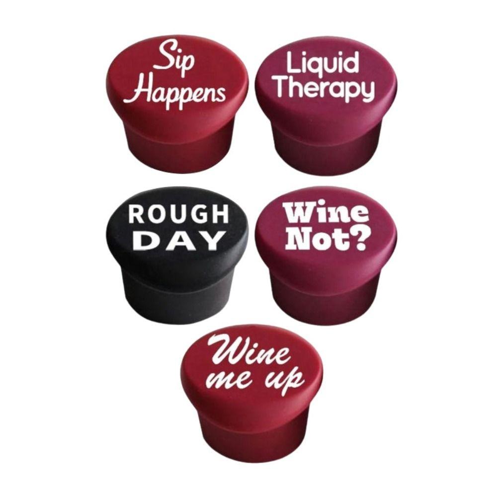 Cheap Sealing Leakproof Wine Toppers Silicone Wine Bottle Accessories
