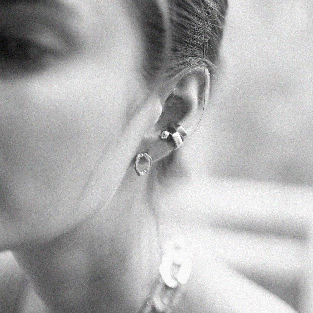 Link Earrings Silver 925 Earrings Trm Lke13Chs