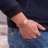 Wikinger Rein-Kupfer Armbänder Herren Verstellbares Armreif Energie Magnetische Armbänder Vorteile Armband Hart Gesundheit Mann Schmuck Knoten Metall