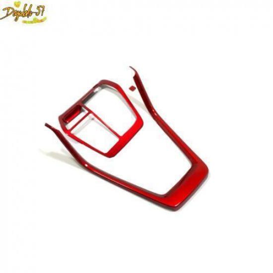 Red Console Gear Shift Box Panel Trim 3pcs Fits For Toyota RAV4 - New