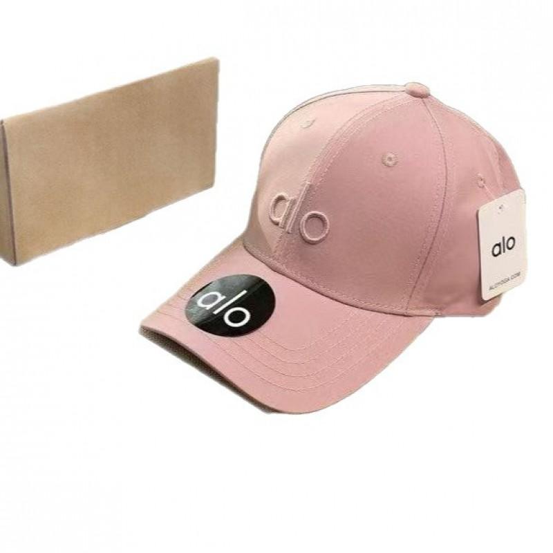 Alo Yoga Baseball Cap Men Women Breathable Sun Hat Adjustable Sport Couple Style Embroidered All Seasons