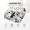 Skeleton Icon Cartoon Anime Print Flannel Blanket Soft Warm Throw for Kids Bedroom Sofa Christmas Office Car
