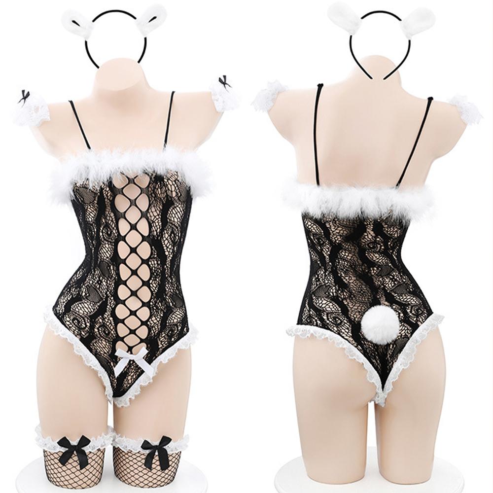 Women's Ethical Underwear Sexy Lingerie None Lace Net Cloth Women Print Acrylic Exotic Sets Erotic Lingerie Markdown Sale