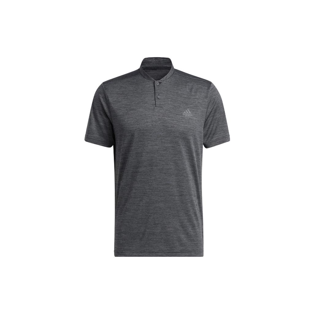 adidas Polo Shirts Men's Gray Polo Collar Moderate Straight Fit HM7392