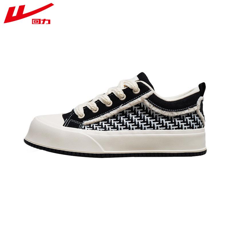 

Женские туфли Warrior, парусиновые туфли, повседневная универсальная обувь, ретро-туфли, белые туфли, спортивная обувь для сноуборда 40 чёрный