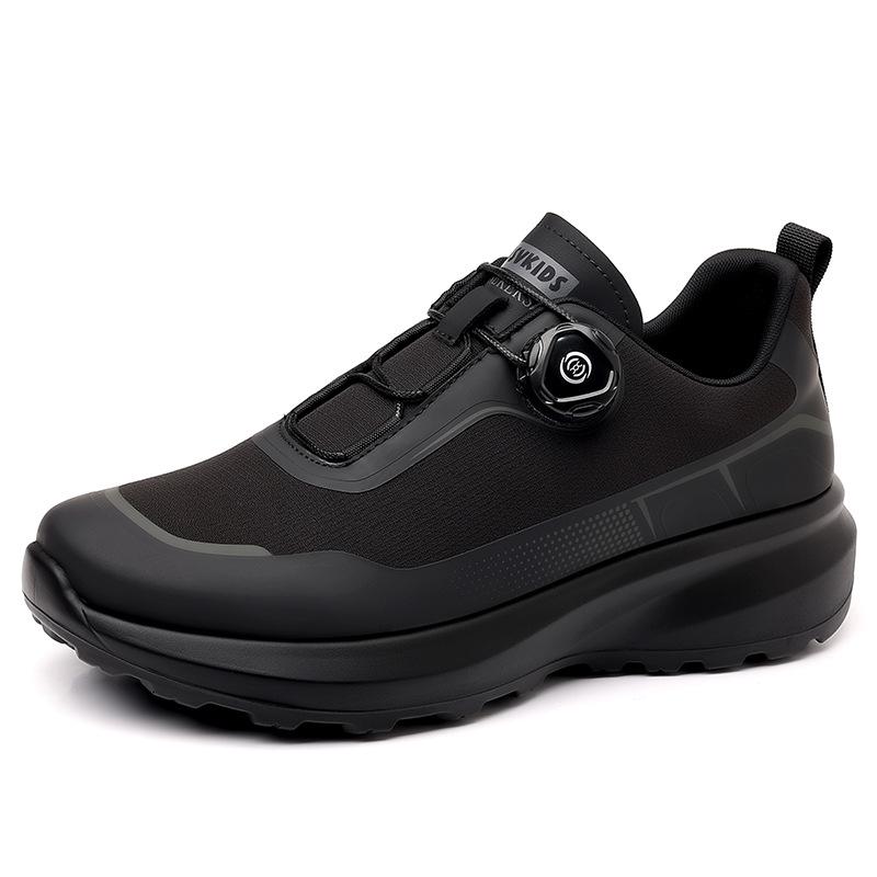 Bequeme Herren-Wander-Sneaker für alle Jahreszeiten mit dicker Sohle und Drehverschluss