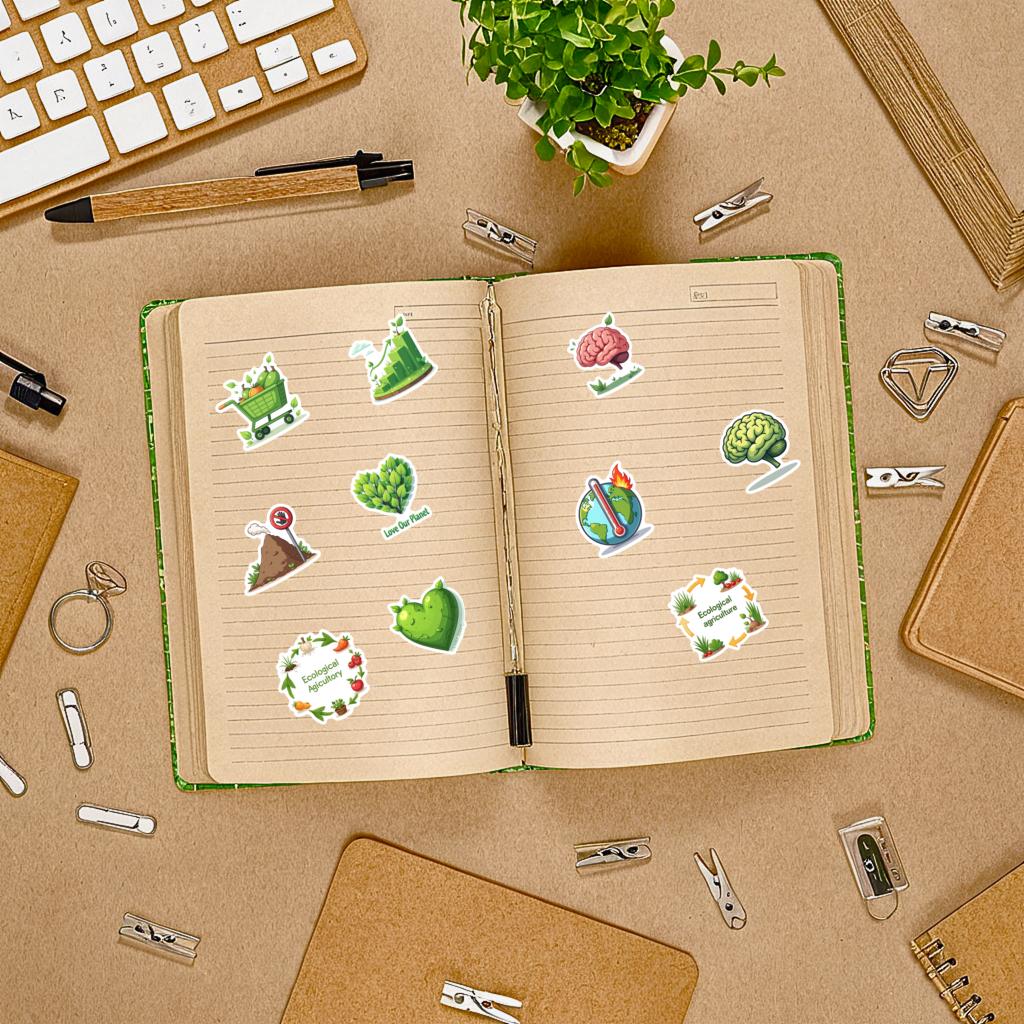 50pcs Stickers DIY Stickers Teacher Reward Stickers For Notebook Luggage Mobile Phone Cup Suitcase Fridge Phone Luggage Laptop