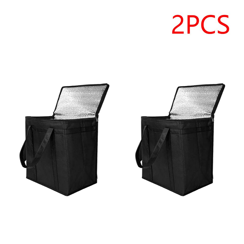 

2-5 шт. Портативная термосумка для еды, сумка для хранения посуды для пикника, портативная сумка для ланча, сумка для доставки для пляжа, пикника, дорожного путешествия