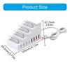 Multiple Device Charging Solution With Cable Management And Secure Base For Neat sectors