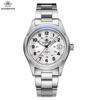 ADDIESDIVE Men's High-End Automatic Mechanical Watch with Calendar, Stainless Steel.
