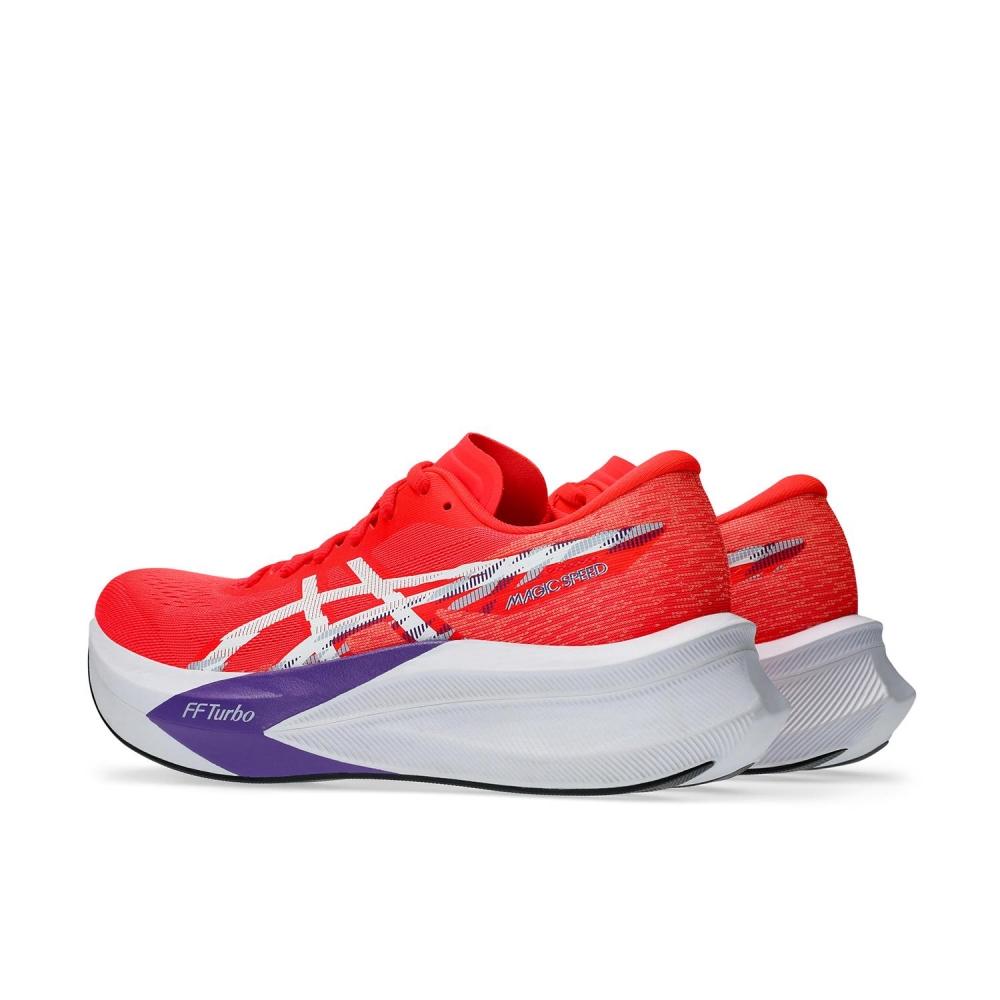 Asics W Magic Speed 4 Flash Red White 1012b676.600