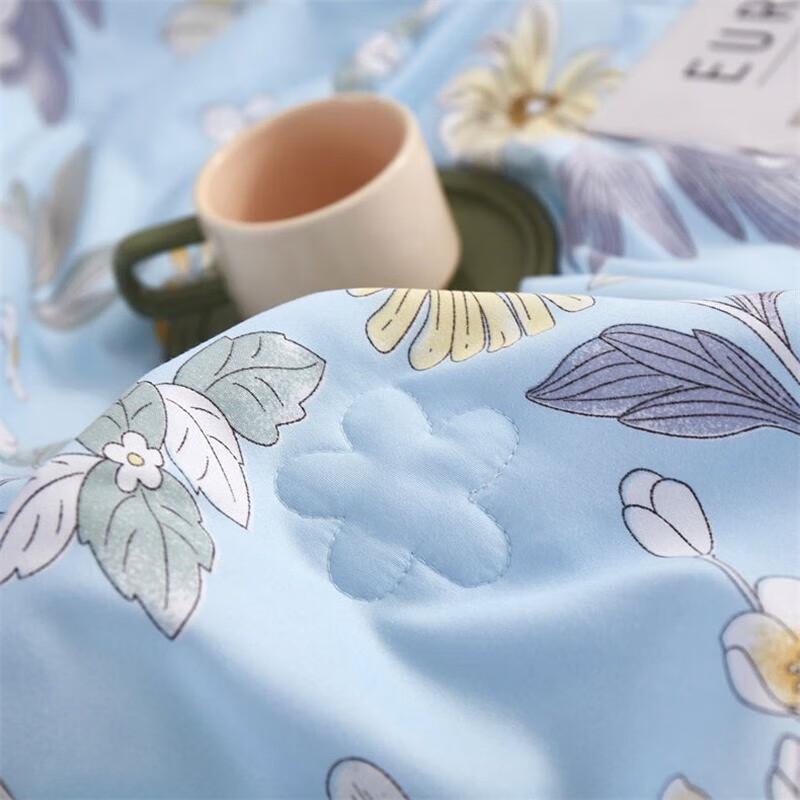 Tangna Lycra Tencel Orchid Grass Summer Quilt