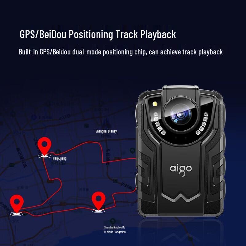 Aigo Y6 Professional Body Camera with 58MP (CN version)