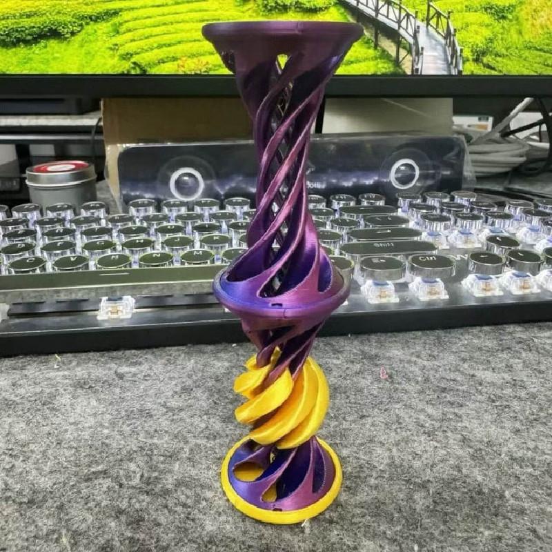 3d Printed Spiral Cone Toy Desktop Deco Souvenir Mini Stress Relief Gift Toy