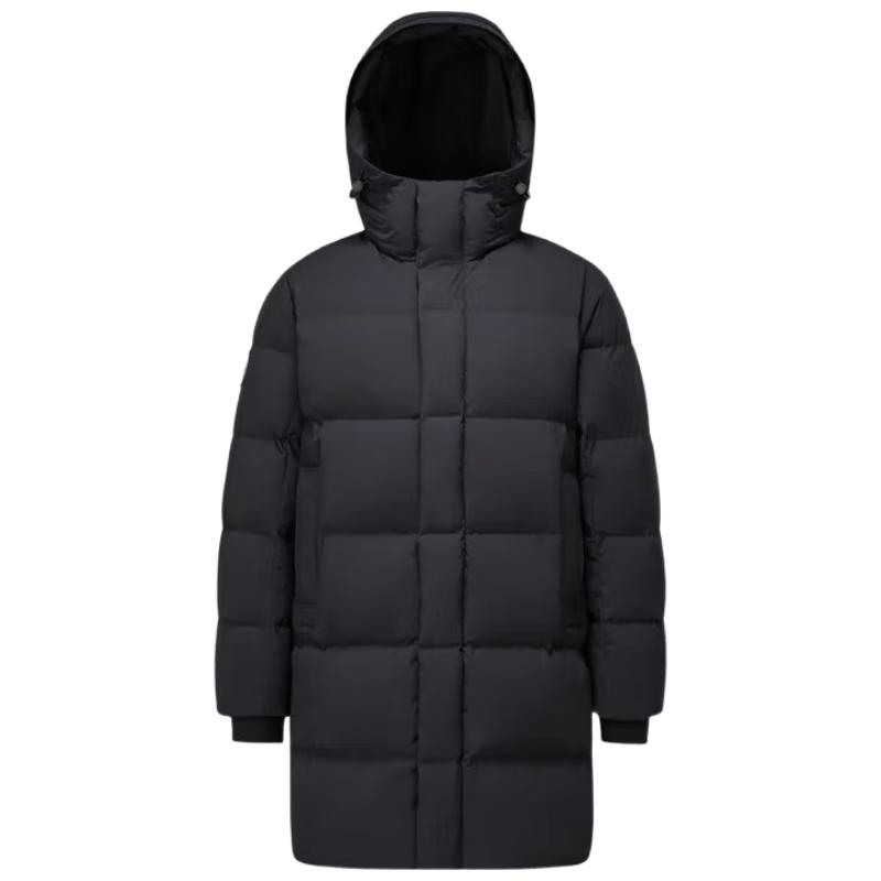 

CAMEL Women s Hooded Mid-length Goose Down Puffer Jacket 2XL