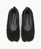 Faze Teddy String Flat / Black