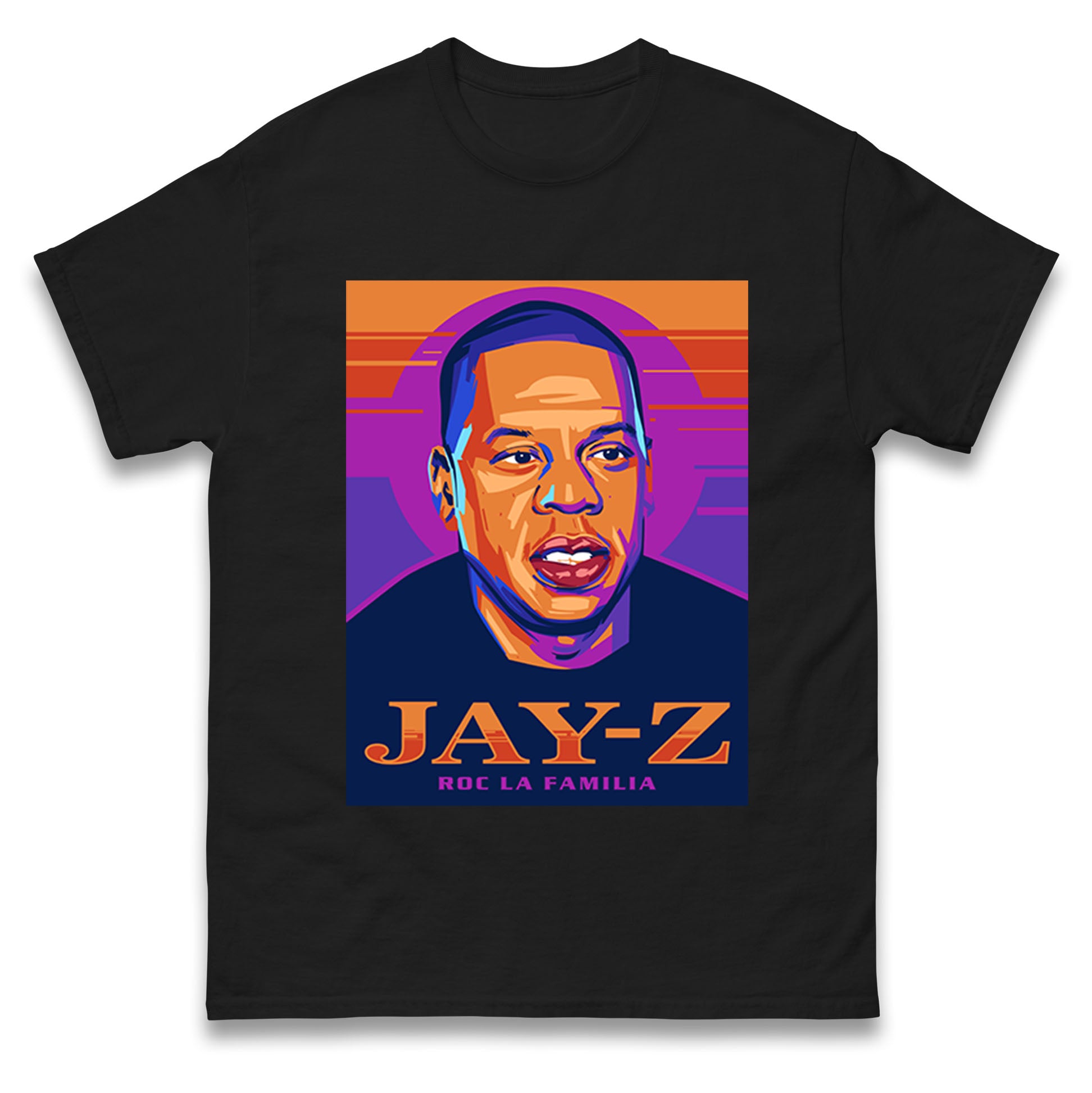 

Jay-Z Roca La Familia T Shirt Tshirt Mens Womens Unisex Tops Tees 3XL