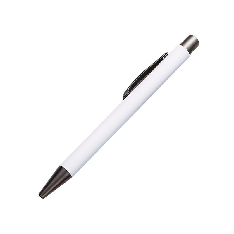 High-Value Colored Quick-Dry Ballpoint Pen with No-Skip Ink - Custom Logo Printing Available for Students.