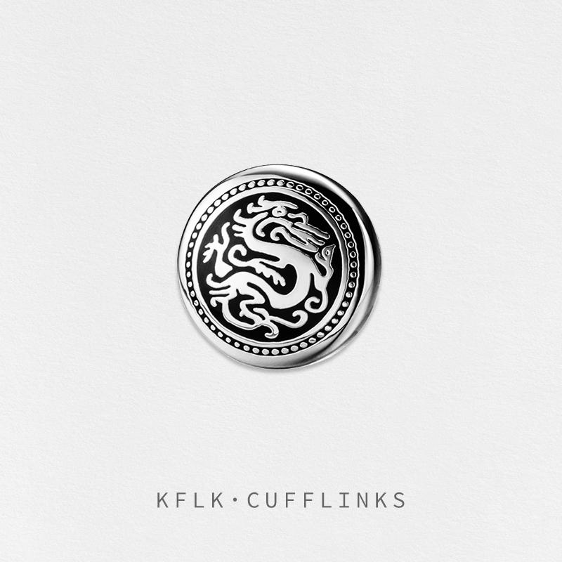 KFLK Fashion Ancient Chinese Dragon Brooch Pins Exquisite Brand Brooches For Women Mens Costumes Badge Brooch Jewelry Wholesale