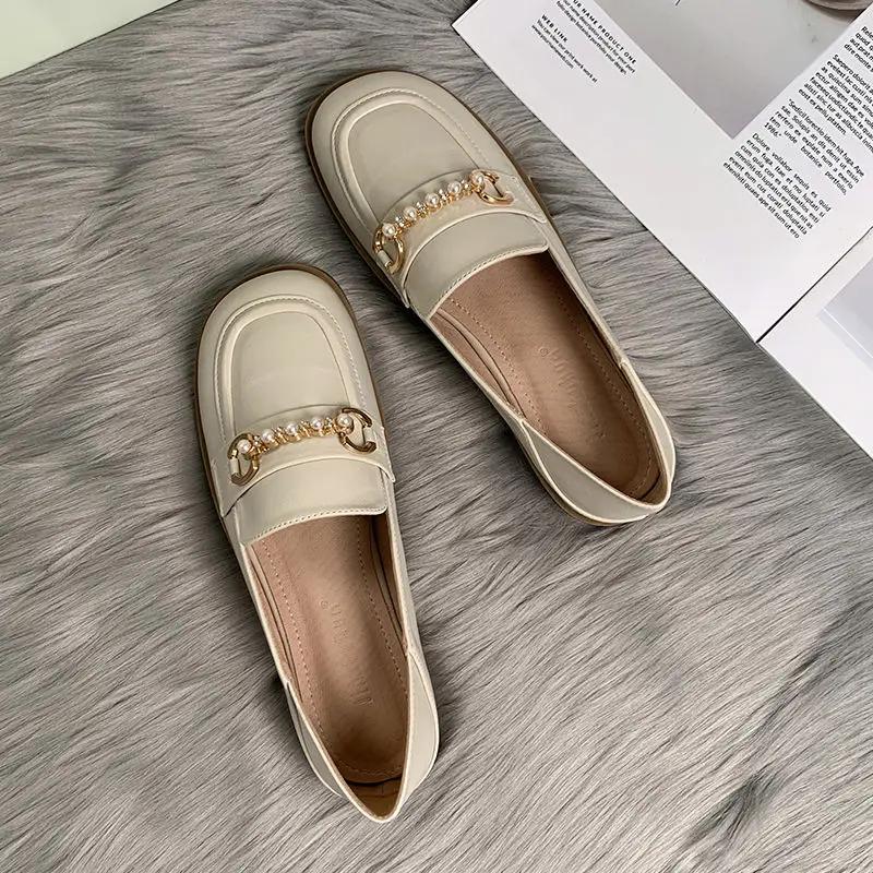 Fashion Office Women's Flat Shoes Loafers Round Toe Slip-on Quick Delivery Casual Luxury Brand Summer 2025 Young Lastest Ladies Footwear
