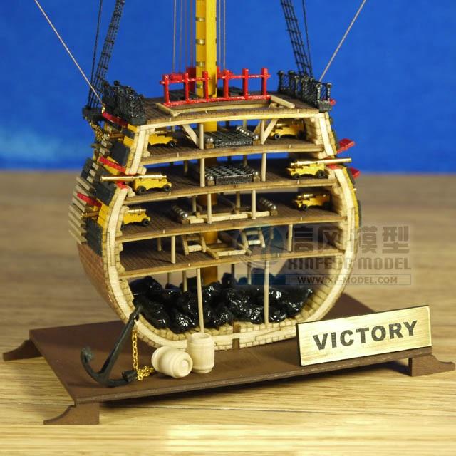 Zestawy do budowy modelu statku Hms Victory w skali 1200 + Zestawy akcesoriów ulepszających z mosiądzu Zawierają szczegółowe instrukcje w języku angielskim