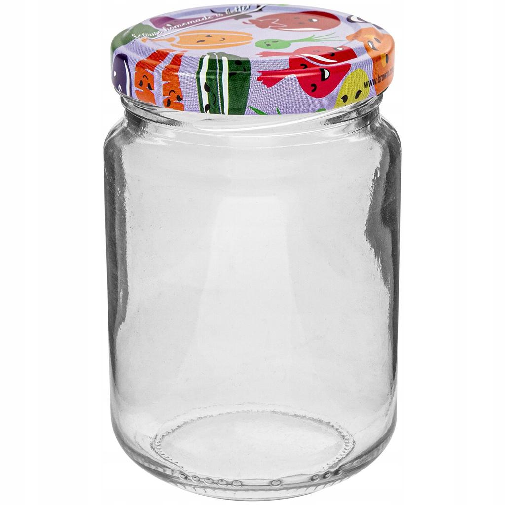 Glass Jar with Screw Lid TO Fi53