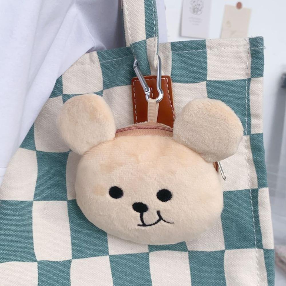 Cartoon Teddy Bear Wallet Bear Bag Cute Coin Wallet Plush Coin Purse Ultra -mini bag Fashion Purses And Handbags Girls Purse