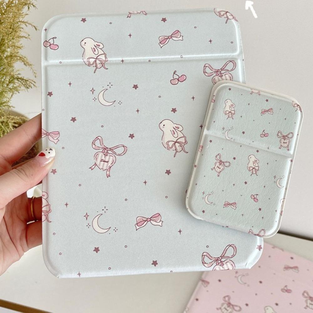 

Bowknot Carry-on Small Mirror Folding Desktop Cosmetic Mirror New Makeup Mirror Bedroom Pink-S