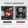 EAV3 2026 Hot Interior Stickers Car Sunshade Card Package Holder Sunglasses Ticket Card Clip For Lexus F SPORT ES RX NX LS UX LM LX G