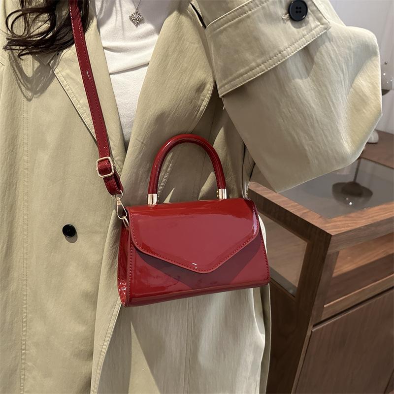Women Fashion Versatile Minimalist Small Square Crossbody Shoulder Handbag