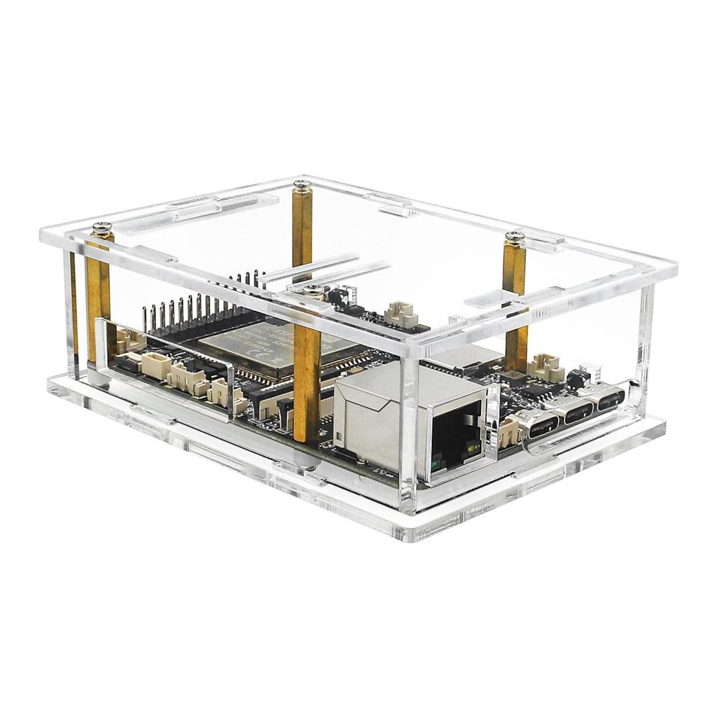 ESP32-P4 Development Board Acrylic Case with Aluminum Heatsink