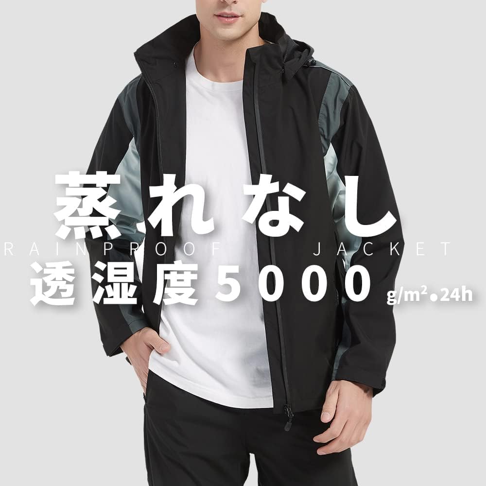 Golf Rainwear Rain Suit and Bottom Set Cold Water Raincoat Mountain Parka Windbreaker Bike Wear Outdoor Golf Bicycle Mountain Climbing Fishing