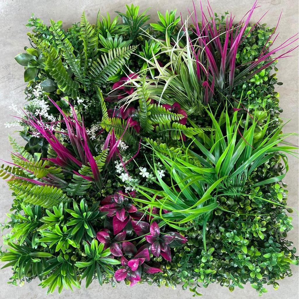 3D Bionic Plant Wall Decor - Indoor/Outdoor Artificial Greenery & Flowers