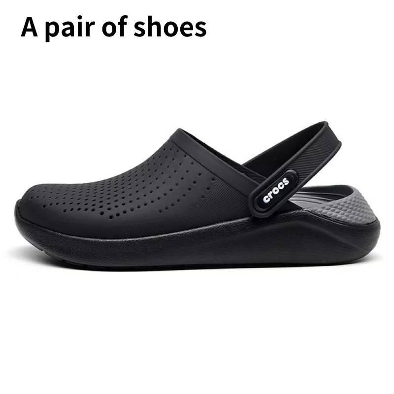 

Comfortable Unisex Style Clogs For Summer Beach Casual Wear With Slip Resistant Design 42-43≈Foot Length26-26.5cm сірий колір