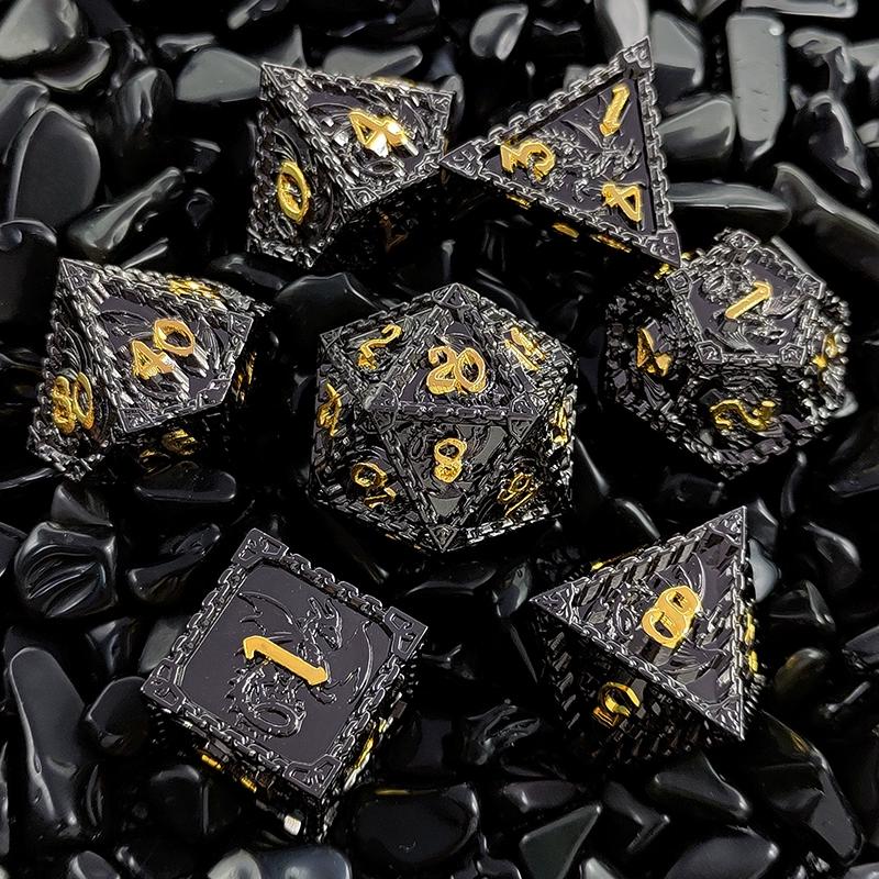 

Metal coc running dice dnd dragons and dungeons multi-faceted rpg dice cthulhu d20 настольная игра