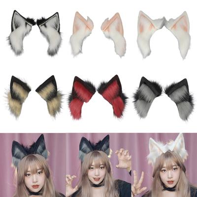 Furry Fox Cosplay Party Anime COSPLAY Dynamic Ear Role Playing Props Prom Party Role Playing Accessories