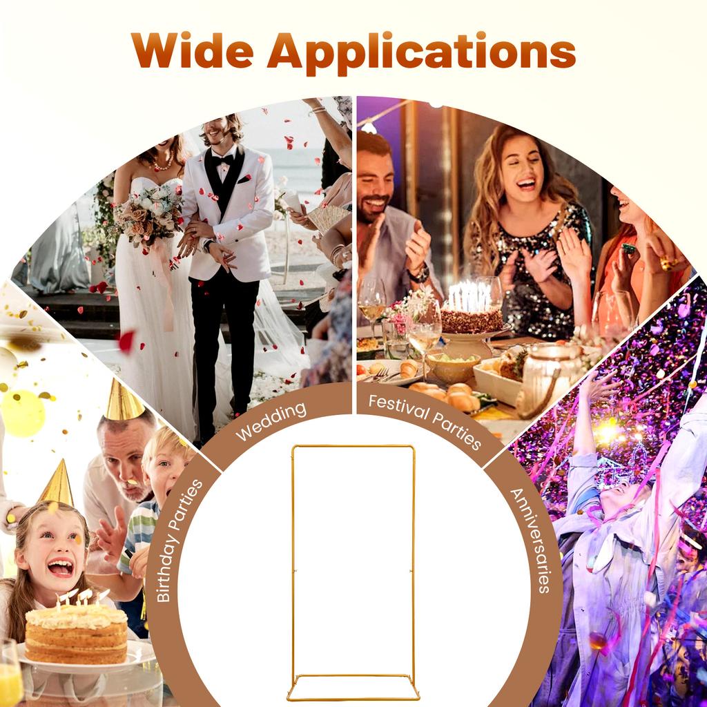 Flower Balloon Backdrop Stand Wedding Decoration Popular Metal Board Bracket Decoracion Boda Western Party