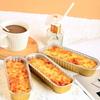 20/50Pcs Mini Loaf Pans Tin Foil Clear Snap-On Lids Pans with Disposable Aluminum Reusable Rectangle Foil